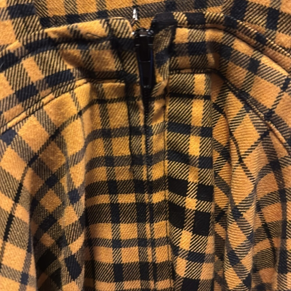 Hot Topic Harry Potter Hufflepuff Plaid Skirtall Size XS - Picture 8 of 9